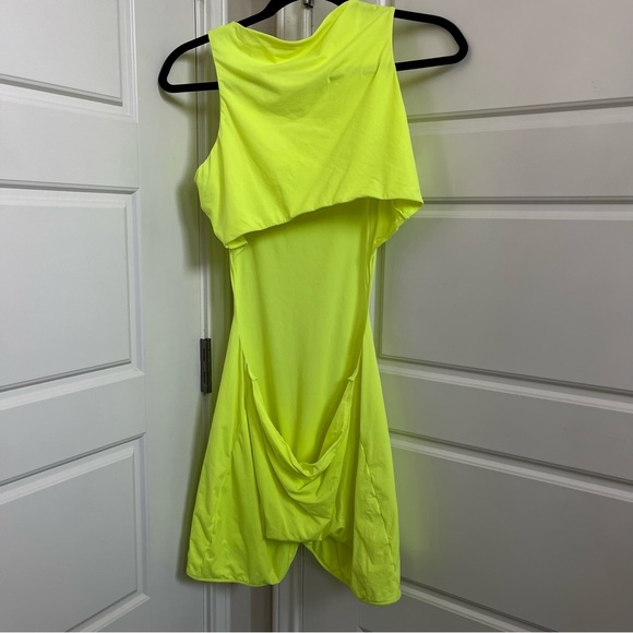 SKIMS Fits Everybody High Neck Cut Out Onesie Green Size 3X - Picture 5 of 7